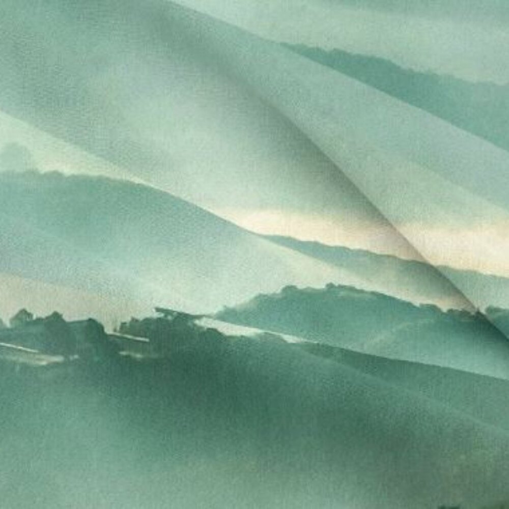 Large Beautiful Mountain Print Tapestry - Picture 2 of 2